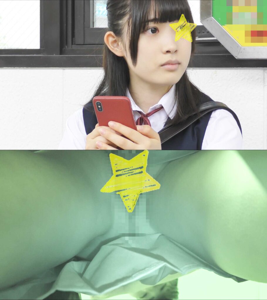 [Pcolle-690025d0c9ffa2d7ab]【電車痴かん】顔出し制服JK★乃木坂系のアイドル顔黒髪美少女に容赦なく中出し★真面目そうな公立校制服★膣口から噴き出す大量の精液に出ているAV女優名は？