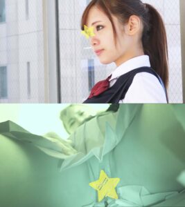 [Pcolle-846815dc5390c66306]【電車痴かん】顔出し制服JK★あまりの可愛さに中出し下車後もストーキング★乗り換え電車で再び乳揉み痴かんし再挿入＆連続中出し！に出ているAV女優名は？