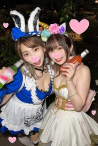 [FC2-PPV-3119224]【2022ハロウィン♪】１年で一番発情する夜！にぎわう街でおっぱいウサギ♀とめちゃ可愛ユニコーン♀GET！生ハメ中出し５P乱交パーティ個人撮影！FC2だからできる最速お届け！に出ているAV女優名は？