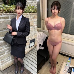 [FC2-PPV-4202004]顔出し【個人撮影】生活を切り詰めた貧困OLとの割り切り映像_黒パンストを破り捨て無情に中出しSEXに出ているAV女優名は？